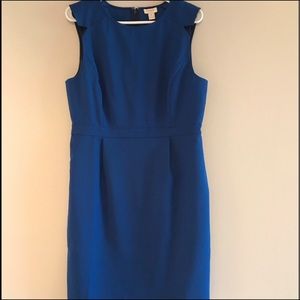 NWOT J Crew blue suit dress